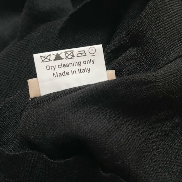 Alaia Paris Virgin Wool Sleeveless Knit Top Black Size FR 40 US 8 - Picture 5 of 7